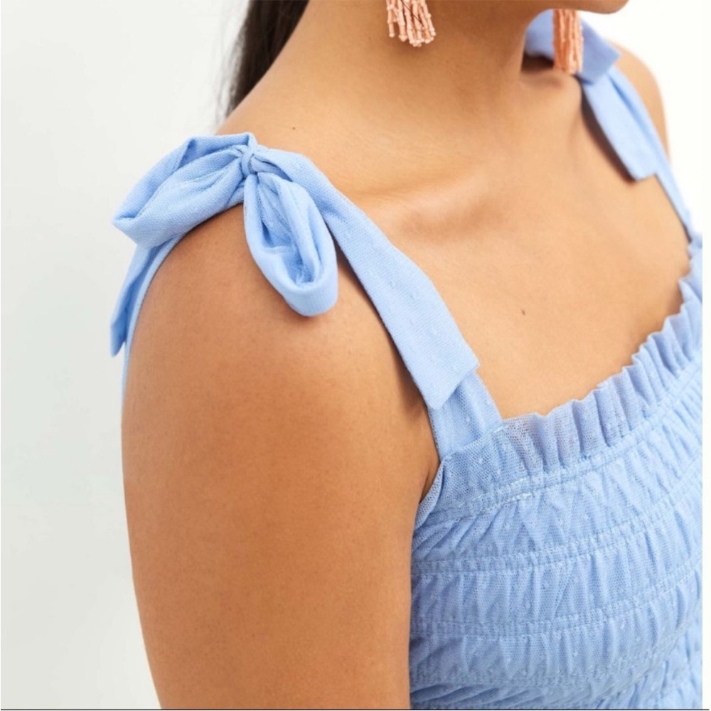 Anthropologie Smocked Cami